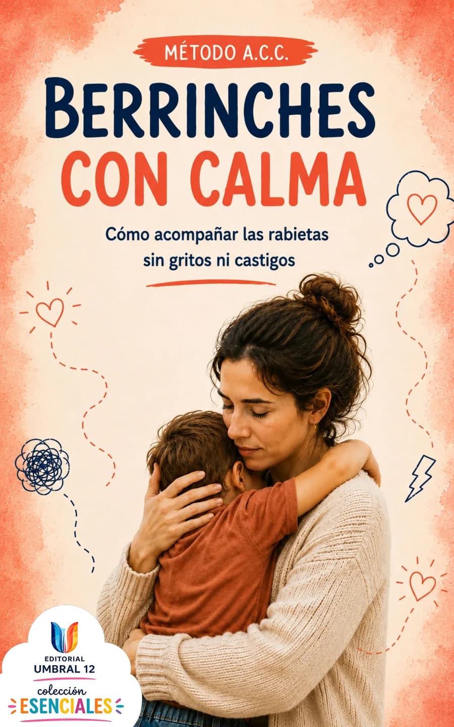 Portada de Berrinches con Calma, Editorial Umbral 12
